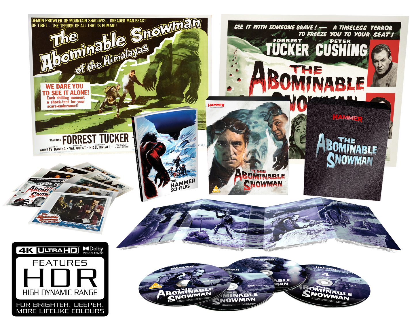 The Abominable Snowman [4K Ultra HD & Blu-Ray] Limited Collector's Edition - PRE-ORDER-31-AUGUST-2026