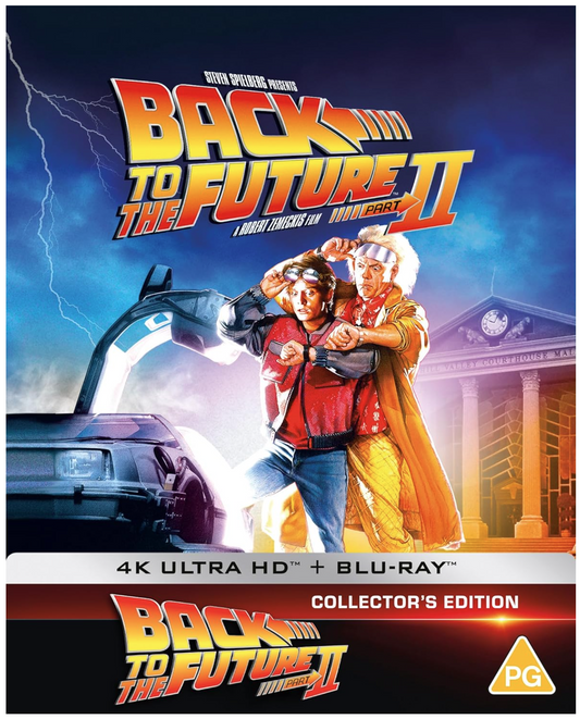 Back to the Future II 4K UHD & Blu-Ray Steelbook - PRE-ORDER 10 November 2025