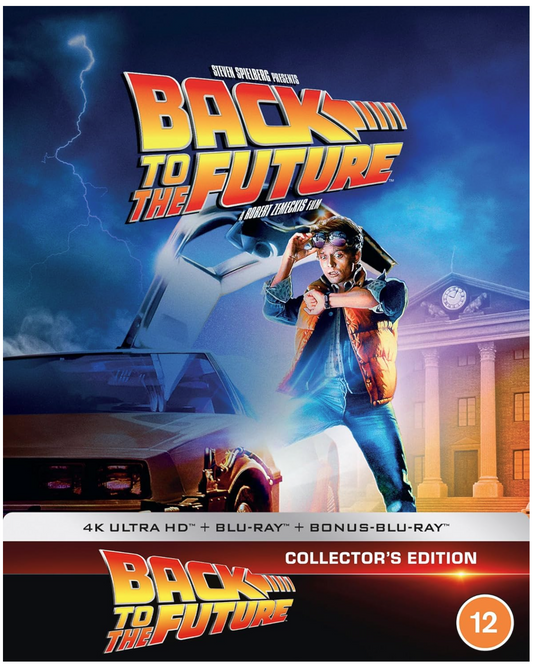 Back to the Future 4K UHD & Blu-Ray Steelbook - PRE-ORDER 10 November 2025