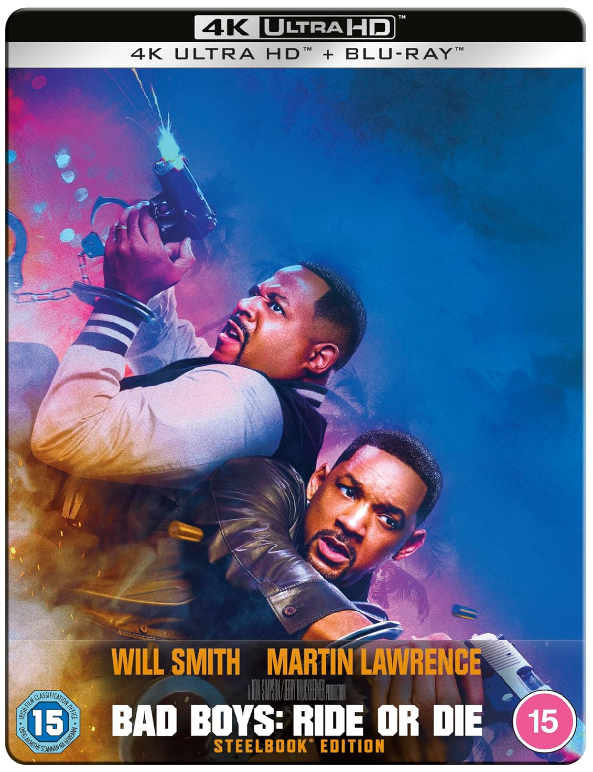 BAD BOYS: RIDE OR DIE STEELBOOK