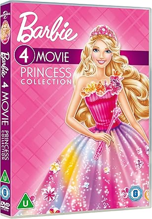 BARBIE PRINCESS 4-FILM COL DVD