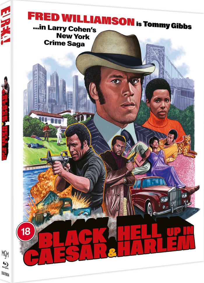 BLACK CAESAR & HELL UP IN HARLEM (Eureka Classics) Limited Edition Two-Disc Blu-ray -  Pre-order 18 January 2027