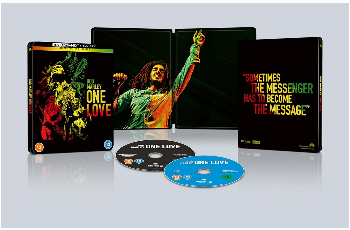 BOB MARLEY ONE LOVE UHD BD STEELBOOK