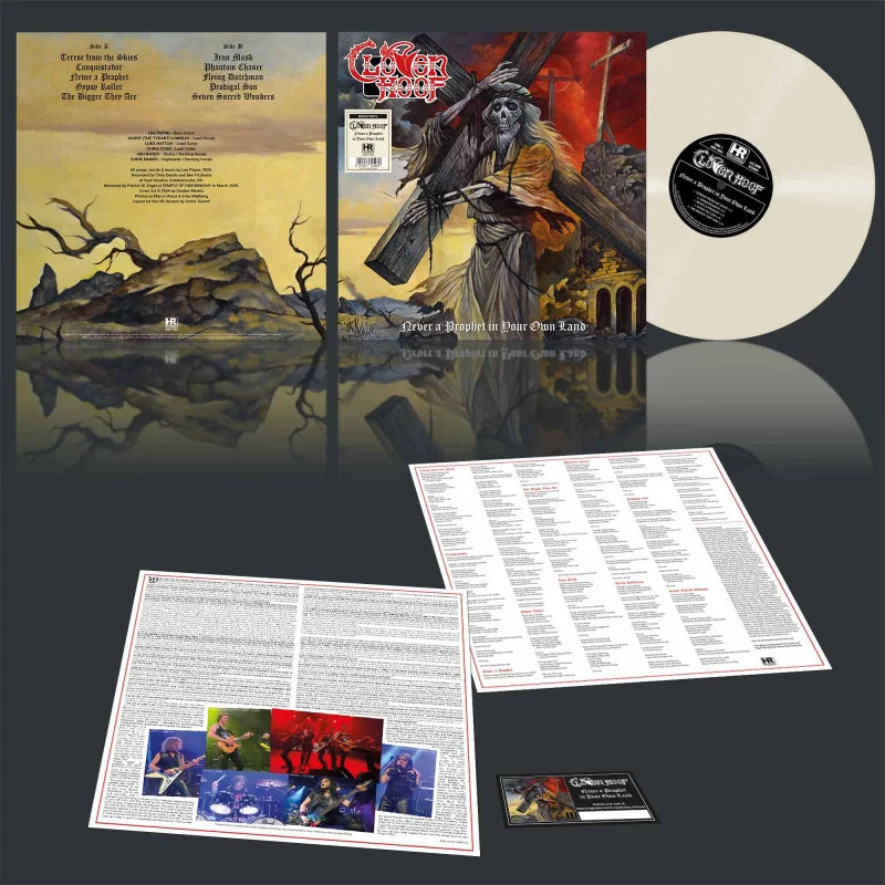 Never A Prophet In Your Own Land Bone White Vinyl LP