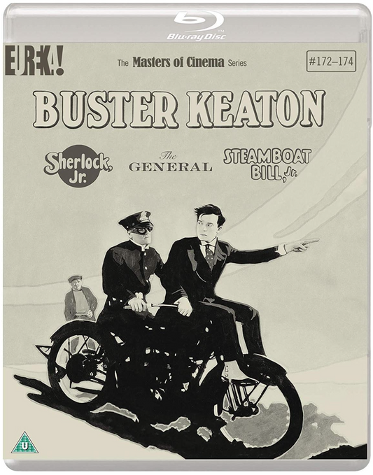 BUSTER KEATON: SHERLOCK JR., THE GENERAL and STEAMBOAT BILL, JR. (Masters of Cinema) - Blu-ray