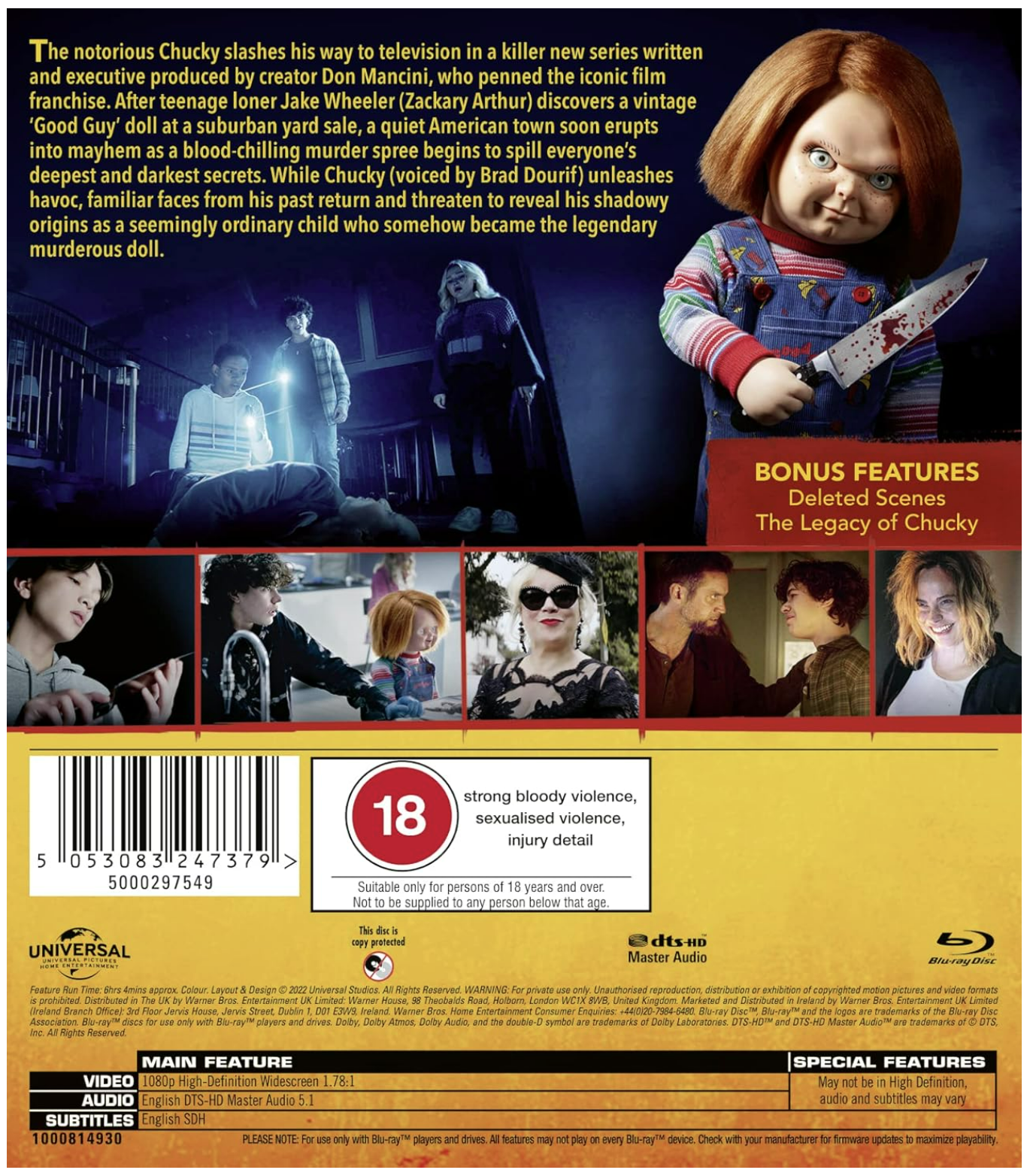 Chucky Season 1 - Blu-ray