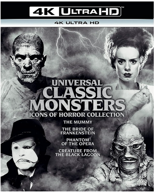 Universal Classic Monsters: Icons of Horror Collection vol.2 - 4K Ultra HD