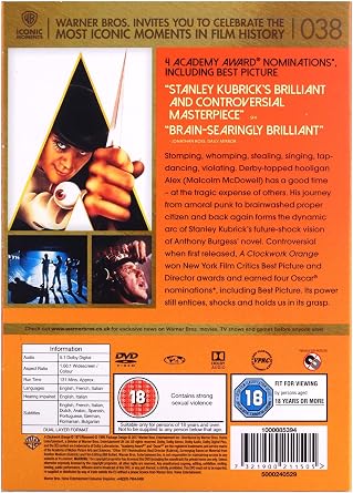 CLOCKWORK ORANGE A (DVD/S)