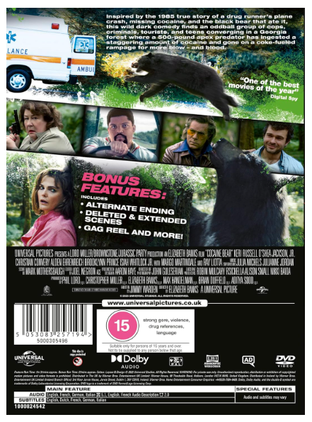 Cocaine Bear - DVD