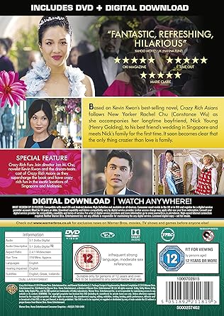 CRAZY RICH ASIANS (DVD/S)