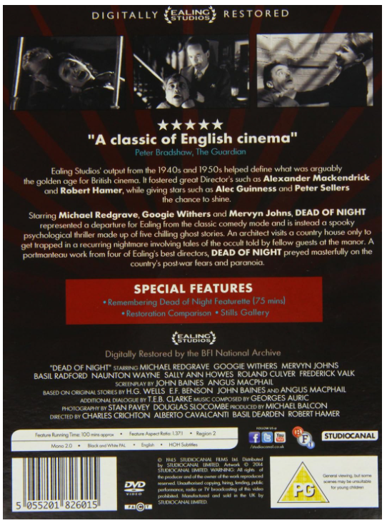DEAD OF NIGHT - DVD