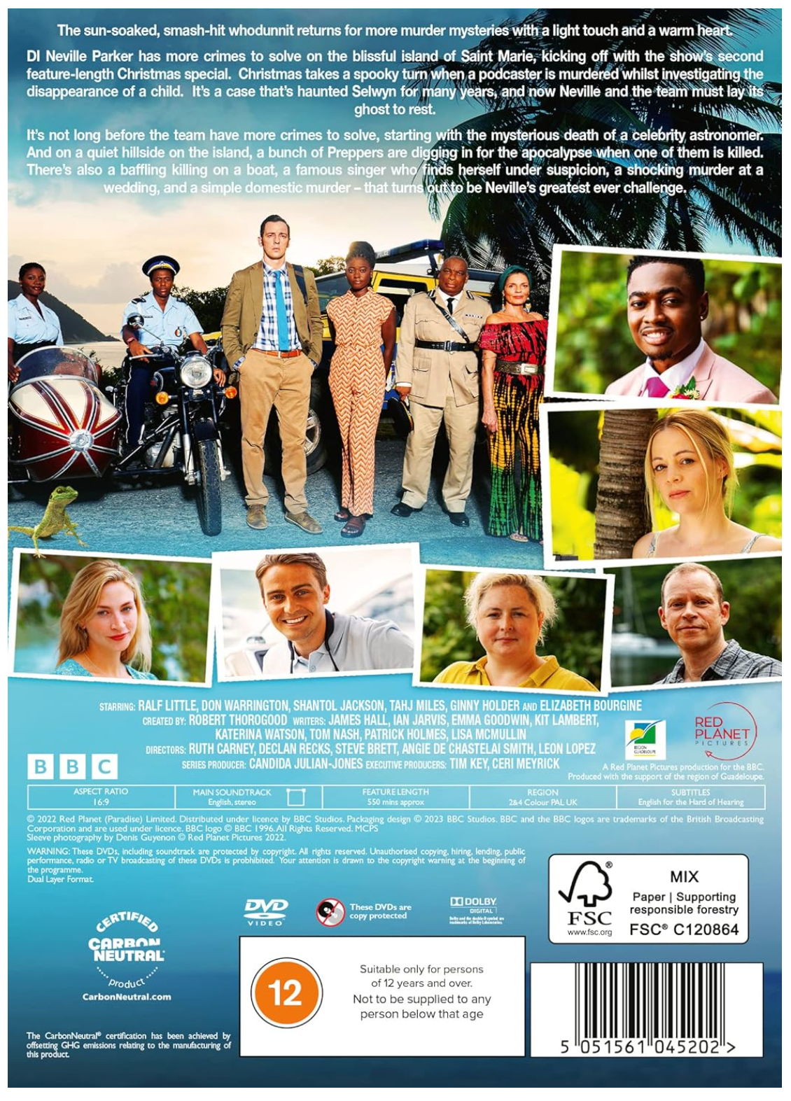 DEATH IN PARADISE: SERIES 12 - DVD
