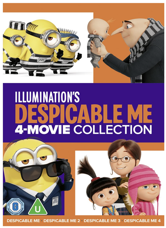 Despicable Me 1-4 - DVD - PRE-ORDER 06 October 2025