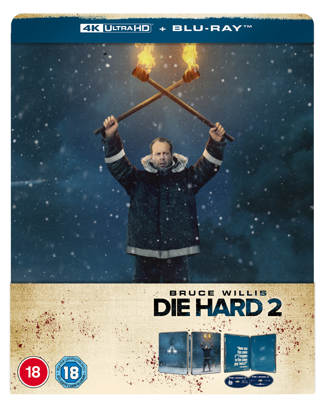 Die Hard 2 UHD/BLU-RAY SteelBook - Pre-order-7-December-2026