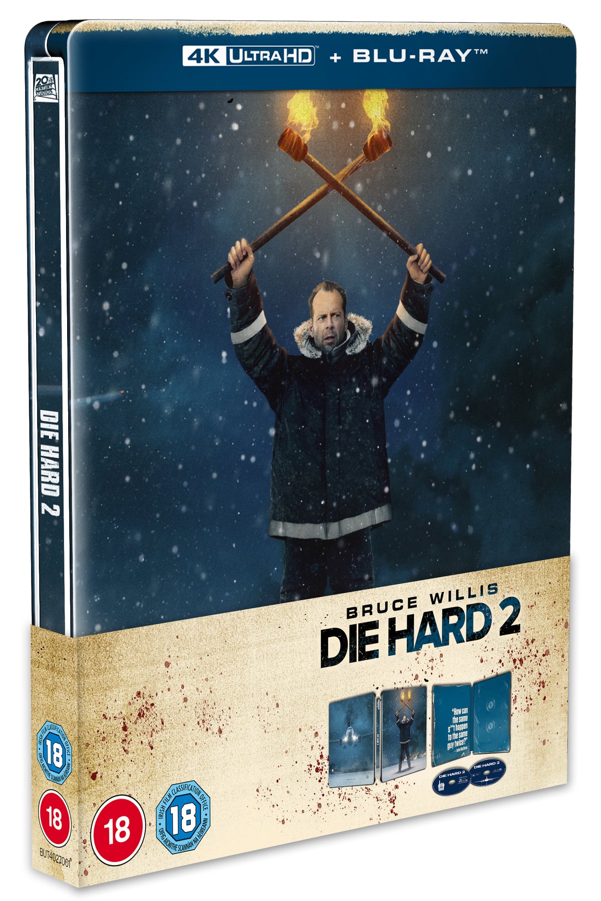 Die Hard 2 UHD/BLU-RAY SteelBook - Pre-order-7-December-2026