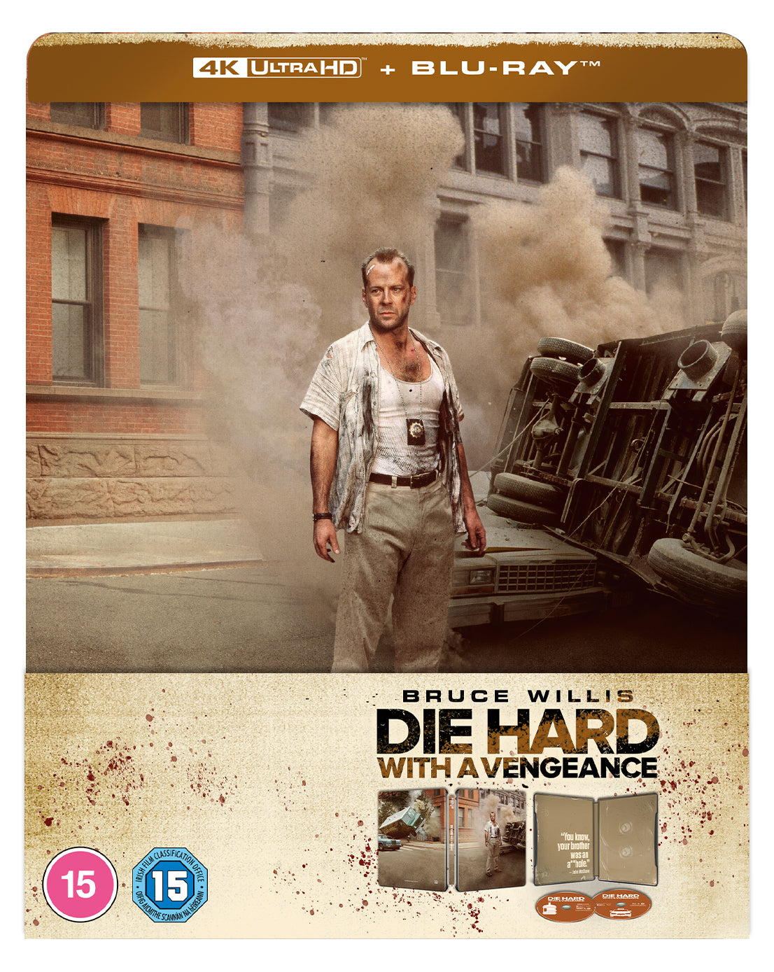 Die Hard with a Vengeance UHD/BLU-RAY SteelBook - Pre-order-7-December-2026