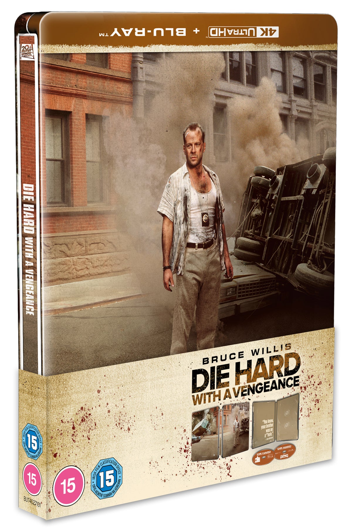 Die Hard with a Vengeance UHD/BLU-RAY SteelBook - Pre-order-7-December-2026