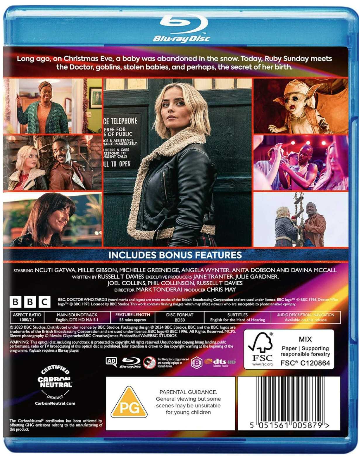 Doctor Who: The Church on Ruby Road (2023 Christmas Special) - Blu-ray