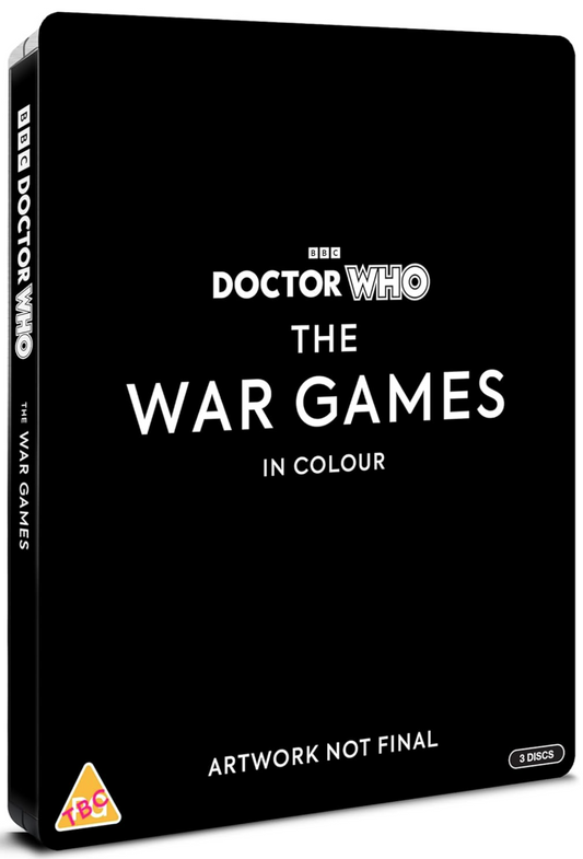Doctor Who: The War Games in Colour Steelbook Blu-Ray - PRE-ORDER - Q2 TBC