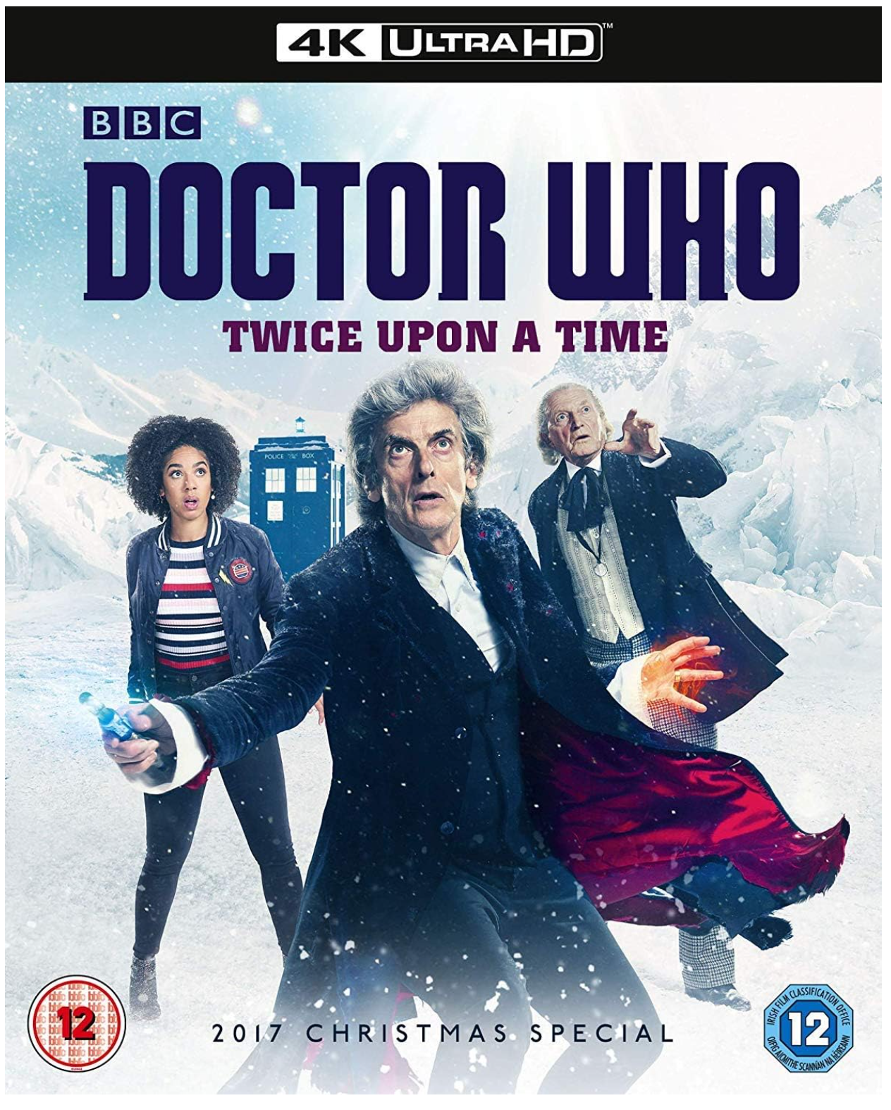 DOCTOR WHO: TWICE UPON A TIME (XMAS SPECIAL 2017) UHD & BLU-RAY
