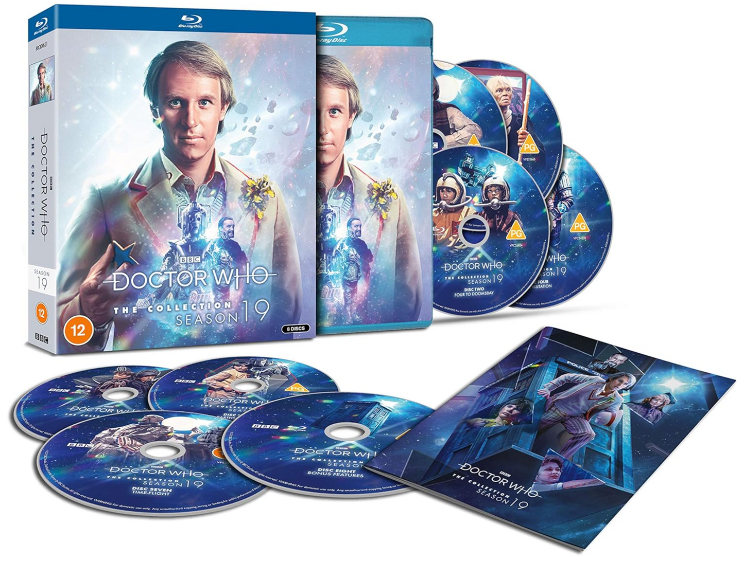 DOCTOR WHO: COMPLETE COLLECTION SEASON 19 STANDARD EDITION BLU-RAY