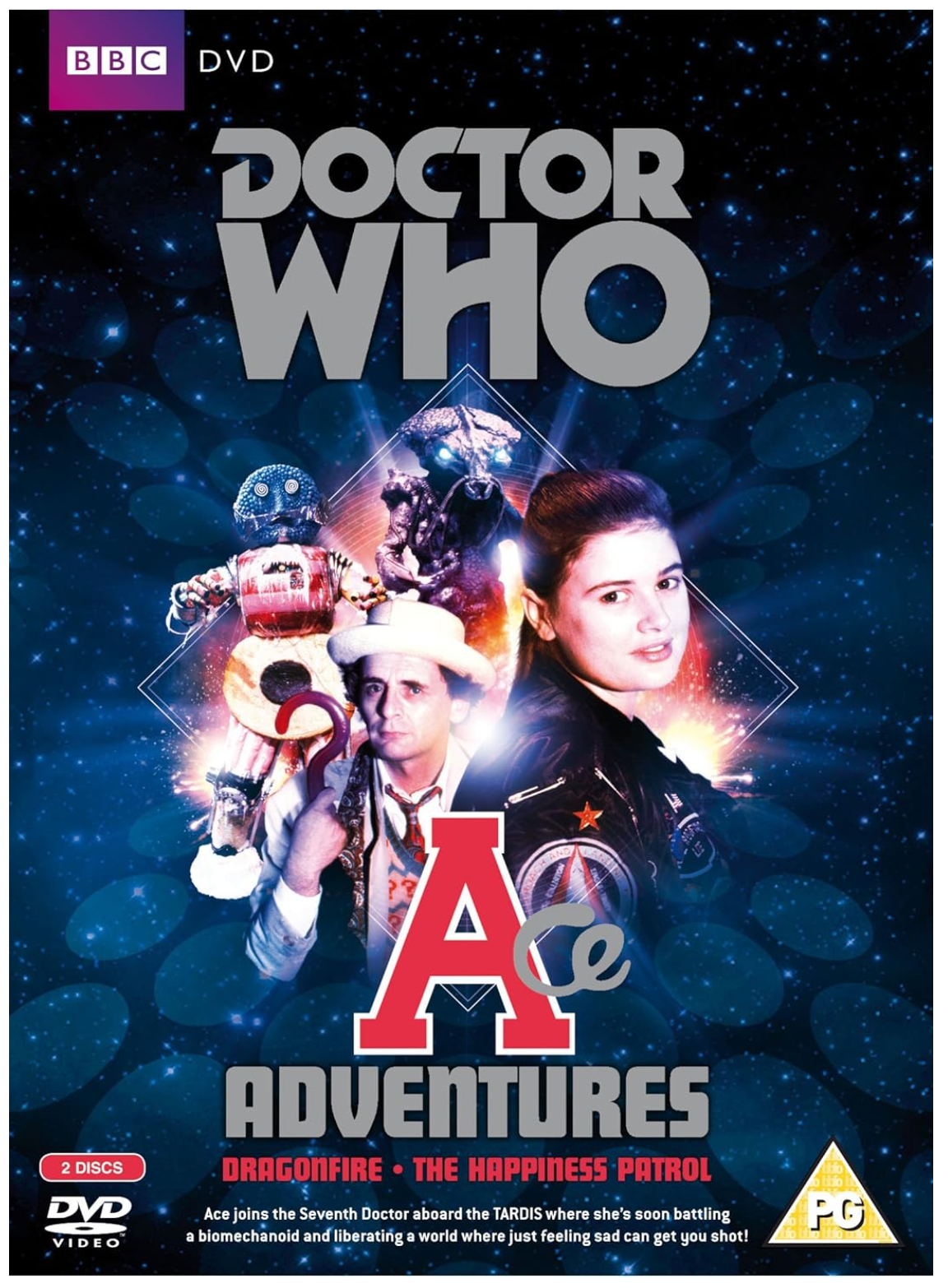 DOCTOR WHO: ACE ADVENTURES - DRAGONFIRE / THE HAPPINESS PATROL
