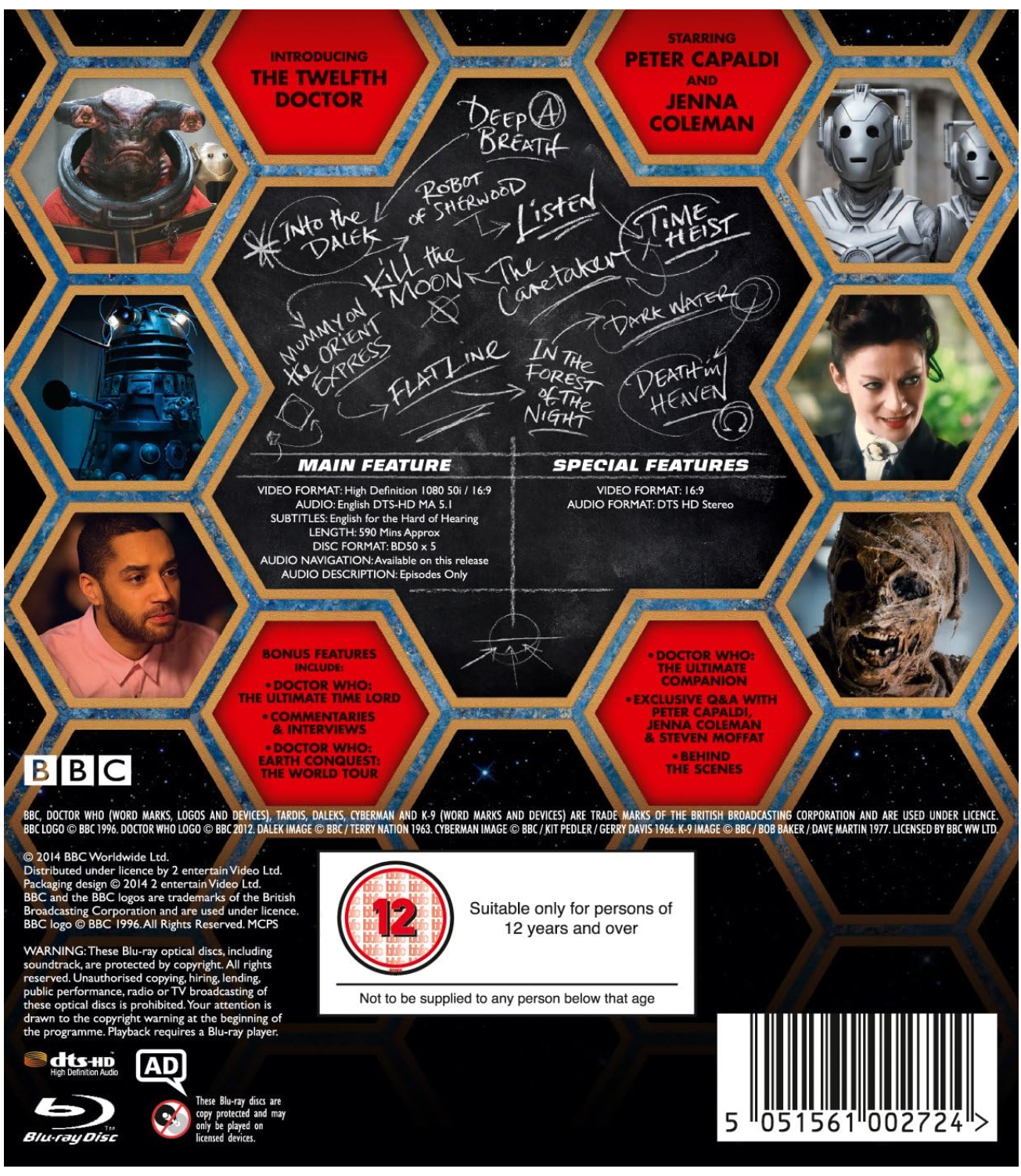 DOCTOR WHO: COMPLETE SERIES 8 BLU-RAY