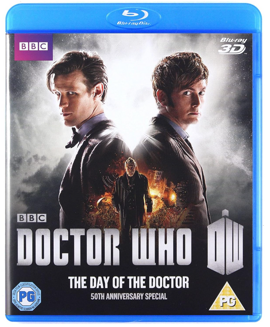 DOCTOR WHO: THE DAY OF THE DOCTOR 50TH ANNIVERSARY SPECIAL 3D BLU-RAY