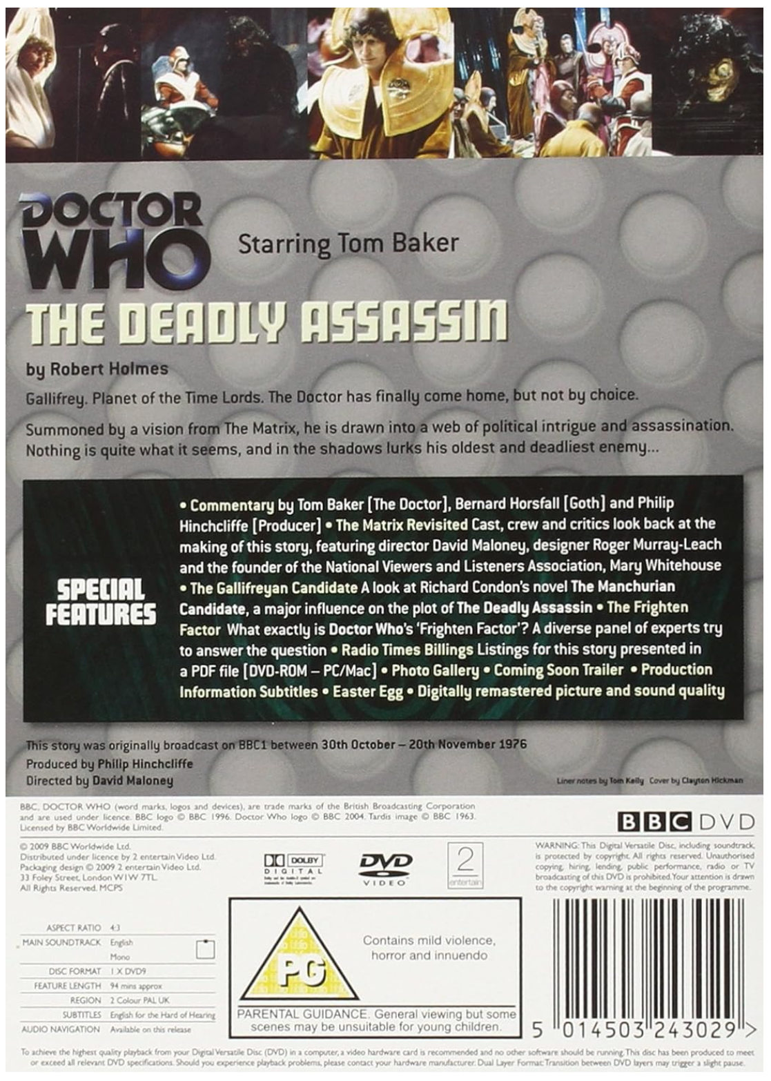 DOCTOR WHO: THE DEADLY ASSASSIN