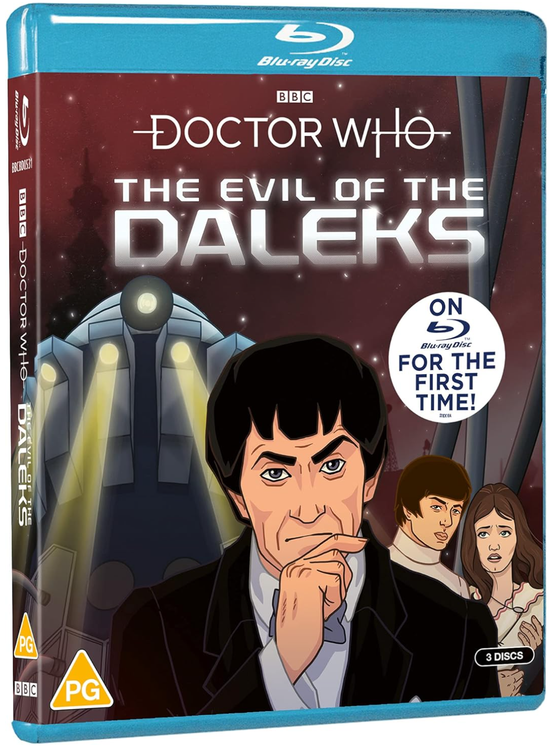 DOCTOR WHO: EVIL OF THE DALEKS BLU-RAY