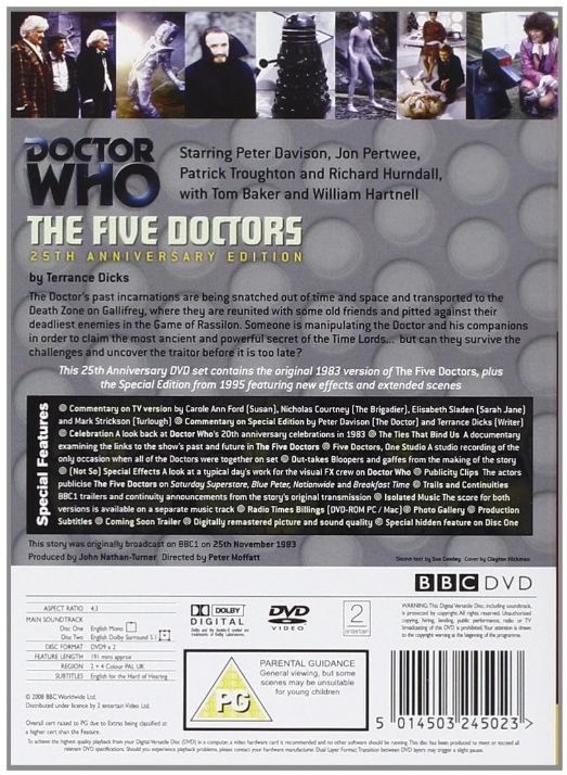 DOCTOR WHO: THE FIVE DOCTORS
