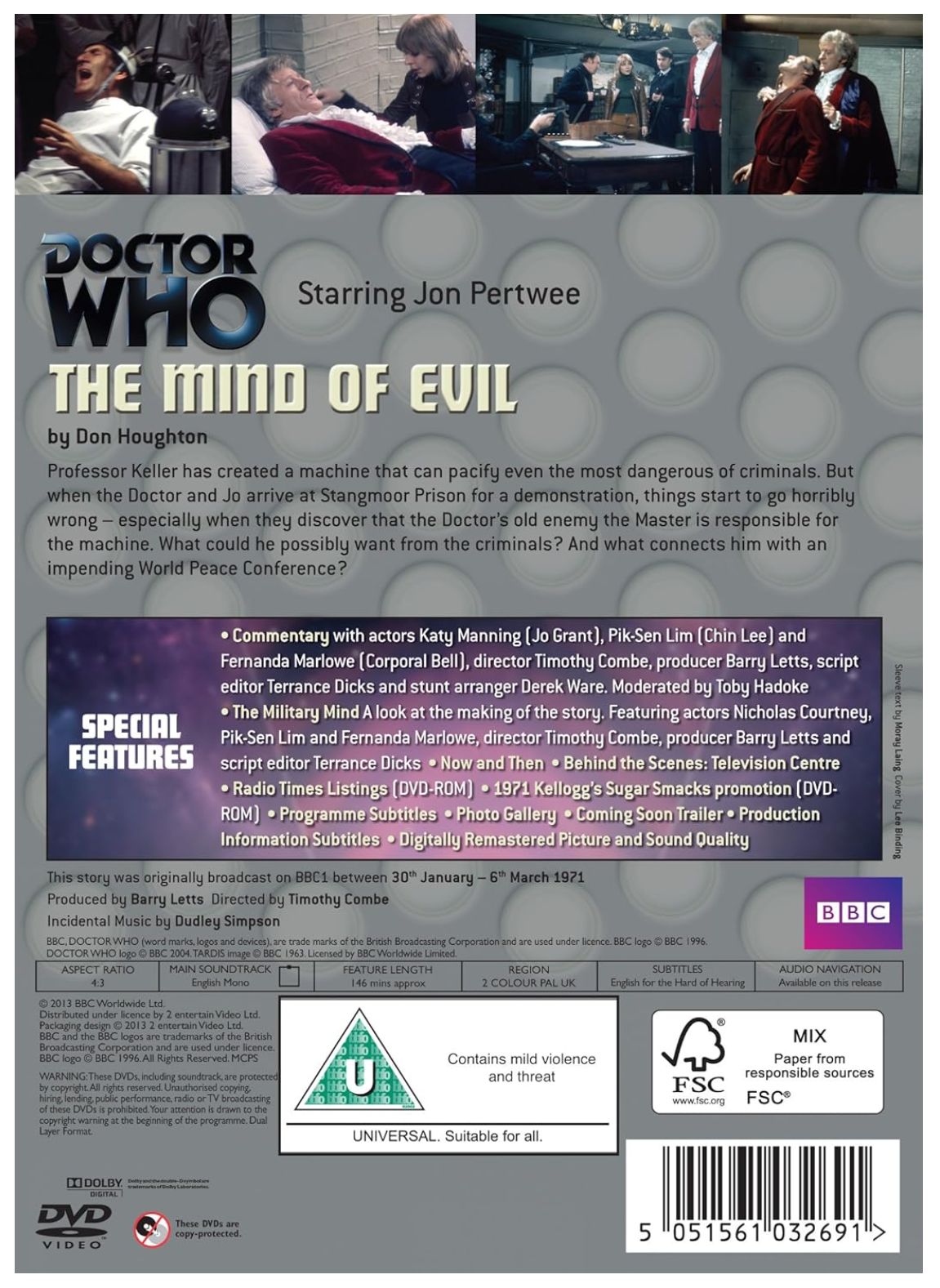 DOCTOR WHO: THE MIND OF EVIL