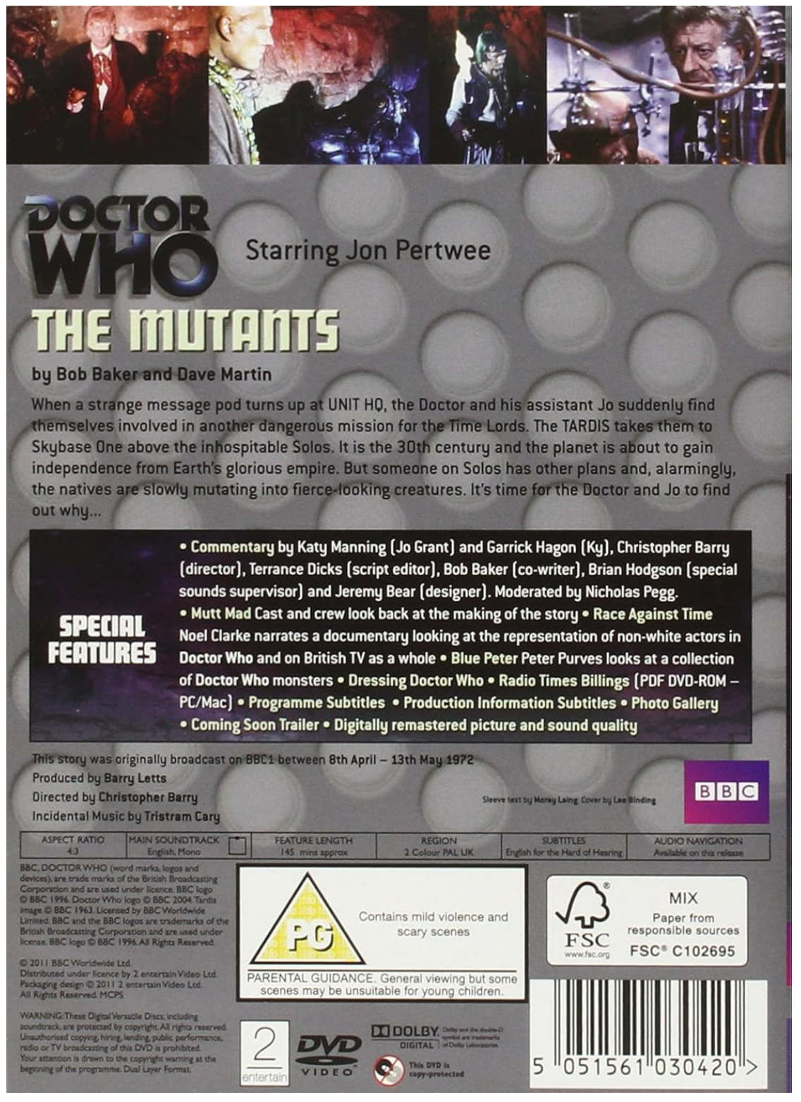 DOCTOR WHO: THE MUTANTS