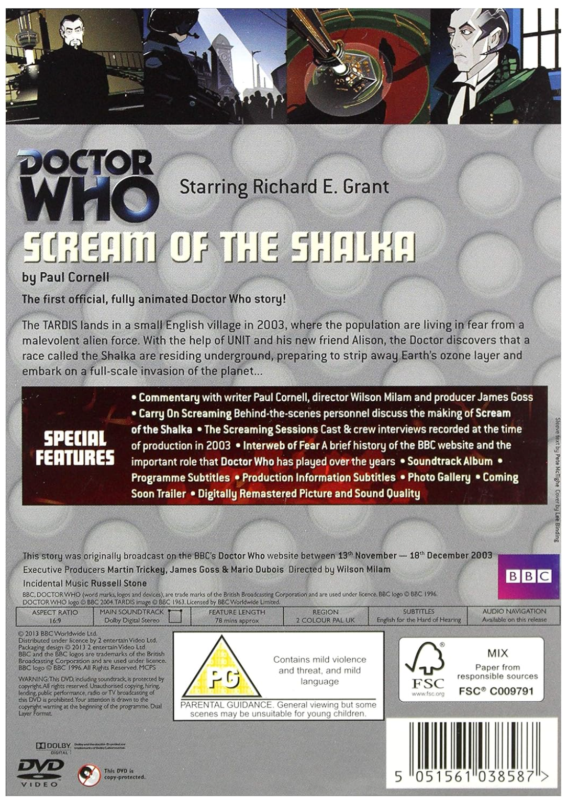 DOCTOR WHO: SCREAM OF THE SHALKA