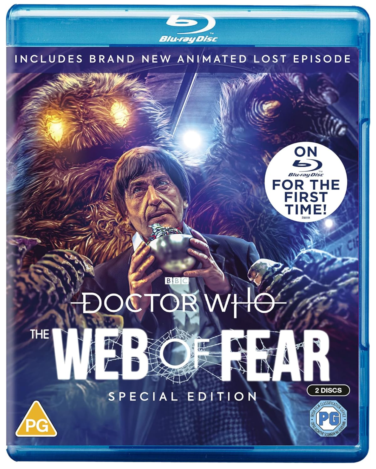 DOCTOR WHO: WEB OF FEAR ANIMATION BLU-RAY