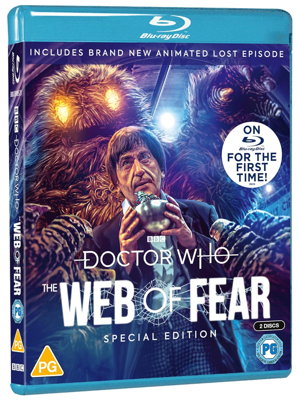 DOCTOR WHO: WEB OF FEAR ANIMATION BLU-RAY