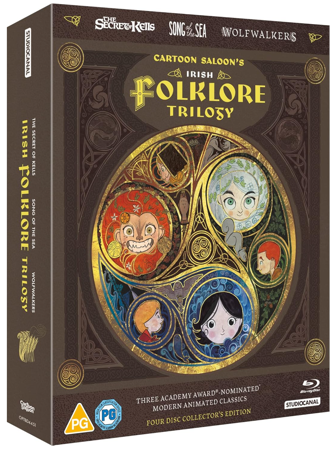 IRISH FOLKLORE TRILOGY (WOLFWALKERS/SECRET OF KELLS/SONG OF THE SEA)