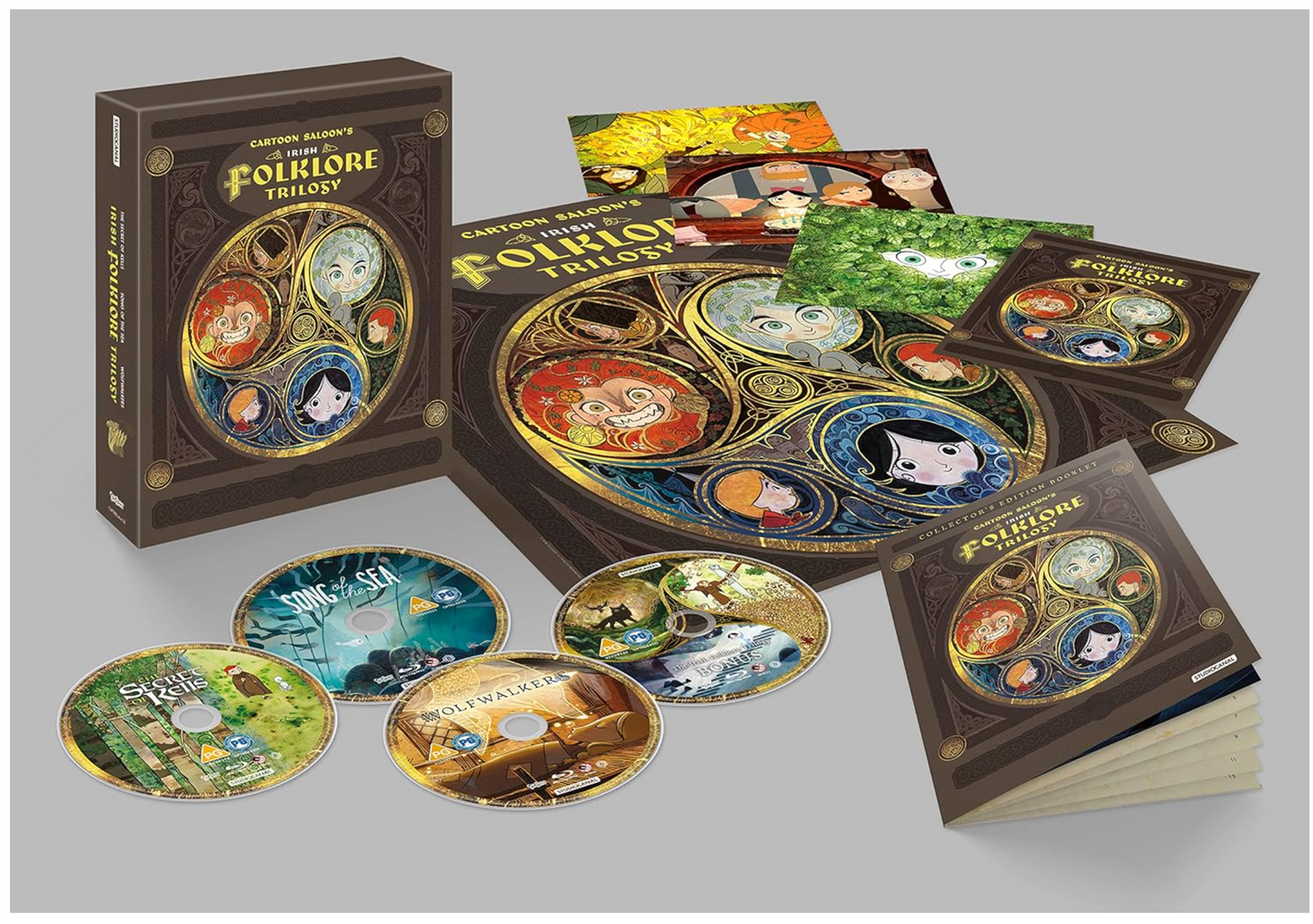 IRISH FOLKLORE TRILOGY (WOLFWALKERS/SECRET OF KELLS/SONG OF THE SEA)