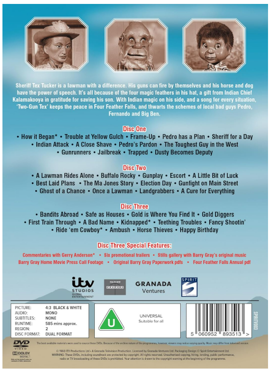 Four Feather Falls: The Complete Series - DVD