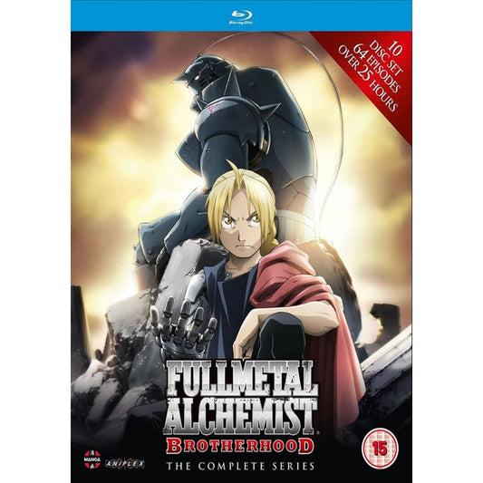 Fullmetal Alchemist Brotherhood Complete Series Collection (Episodes 1-64)