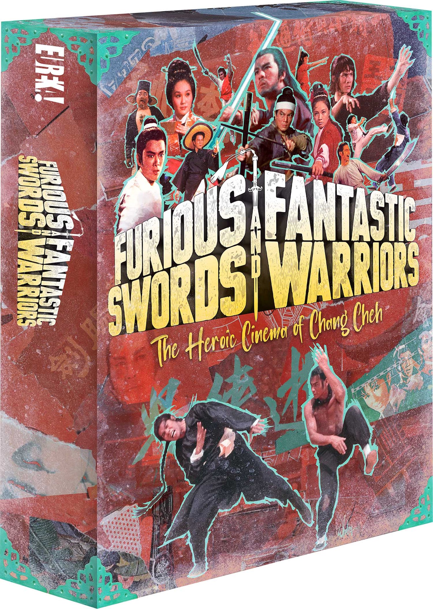 FURIOUS SWORDS AND FANTASTIC WARRIORS (Eureka Classics) Limited Edition Five-disc Blu-ray Set - PRE-ORDER 20 October2025
