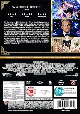 THE GREAT GATSBY (DVD/S)