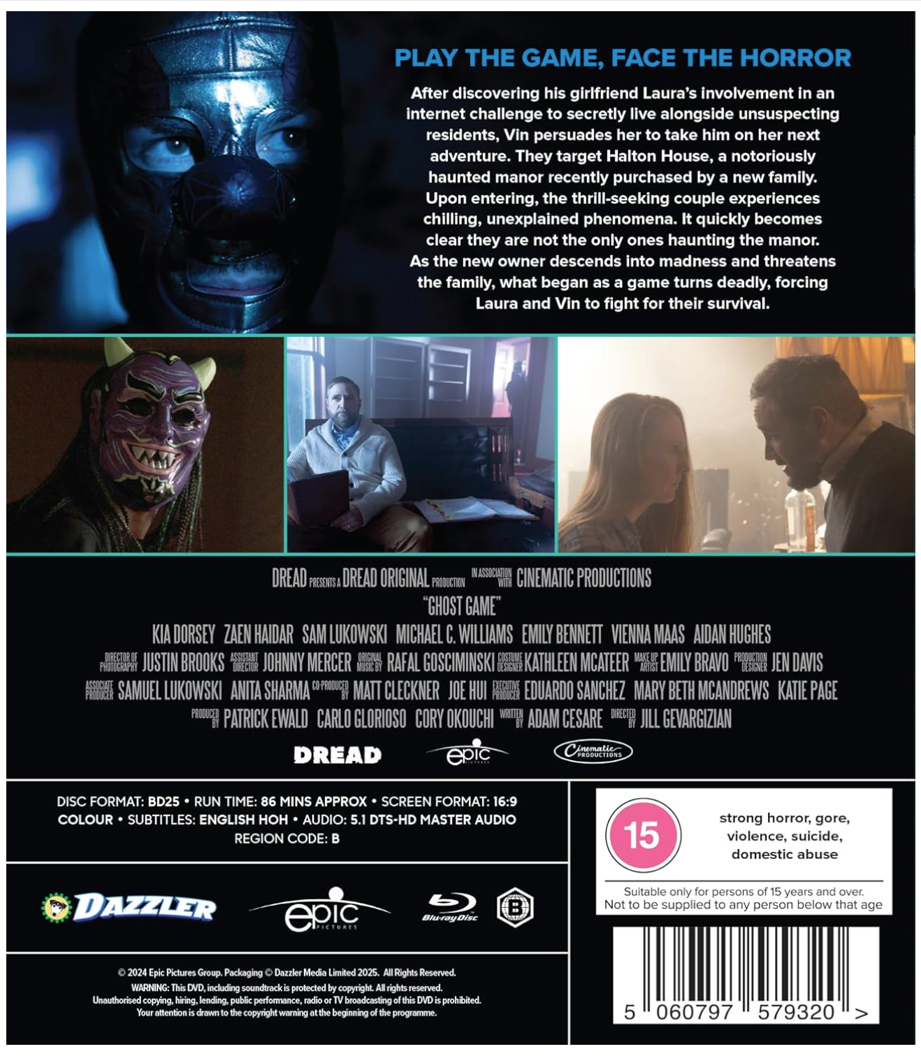 Ghost Game Blu-Ray