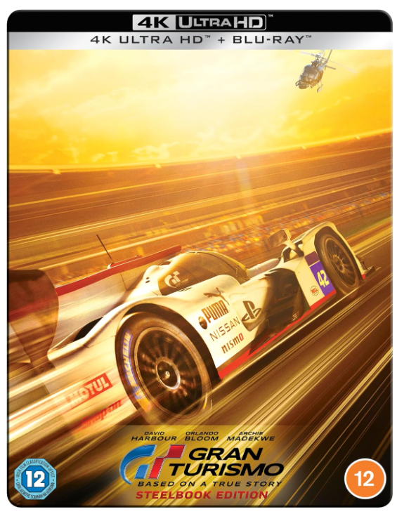 GRAN TURISMO: BASED ON A TRUE STORY (BD-2) STEELBOOK
