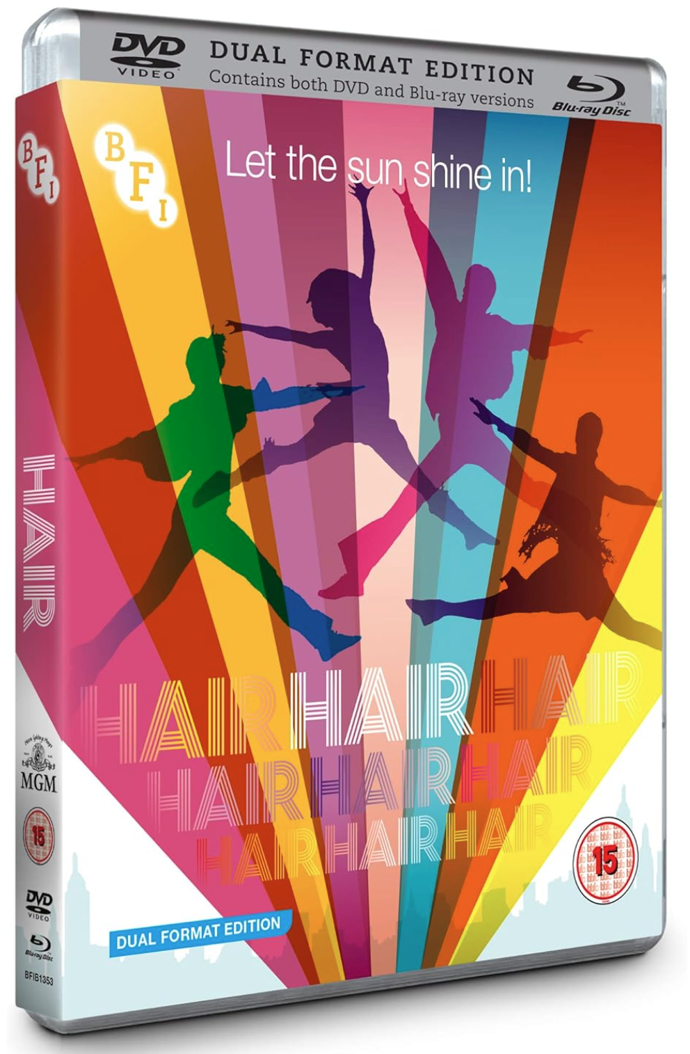 HAIR (40TH ANNIVERSARY EDITION) [DUAL FORMAT] - BLU-RAY