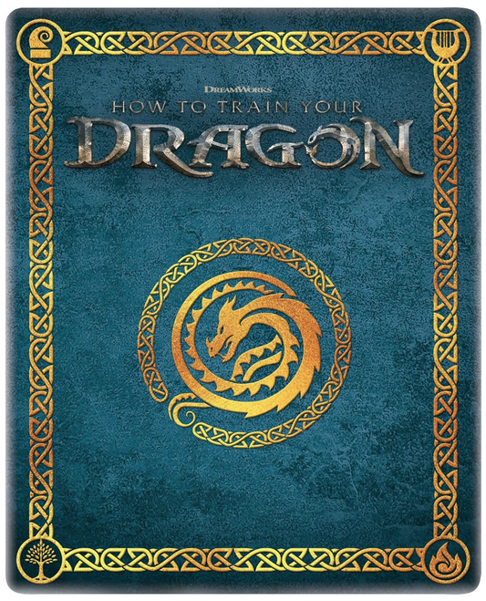 How to Train Your Dragon 4K UHD & Blu-Ray Steelbook - PRE-ORDER Q3 TBC