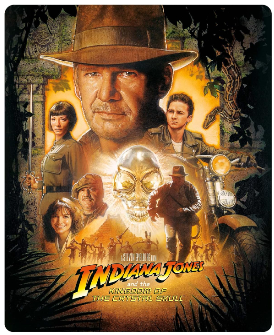 INDIANA JONES & KOTCS UHD BD STEELBOOK