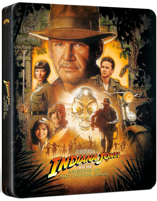 INDIANA JONES & KOTCS UHD BD STEELBOOK
