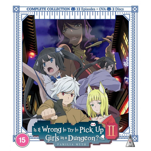IS IT WRONG TO PICK UP GIRLS IN A DUNGEON S2 BLU-RAY STANDARD EDITION