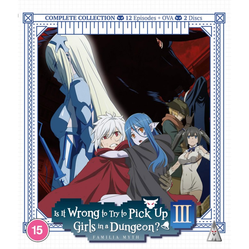 IS IT WRONG TO PICK UP GIRLS IN A DUNGEON S3 BD